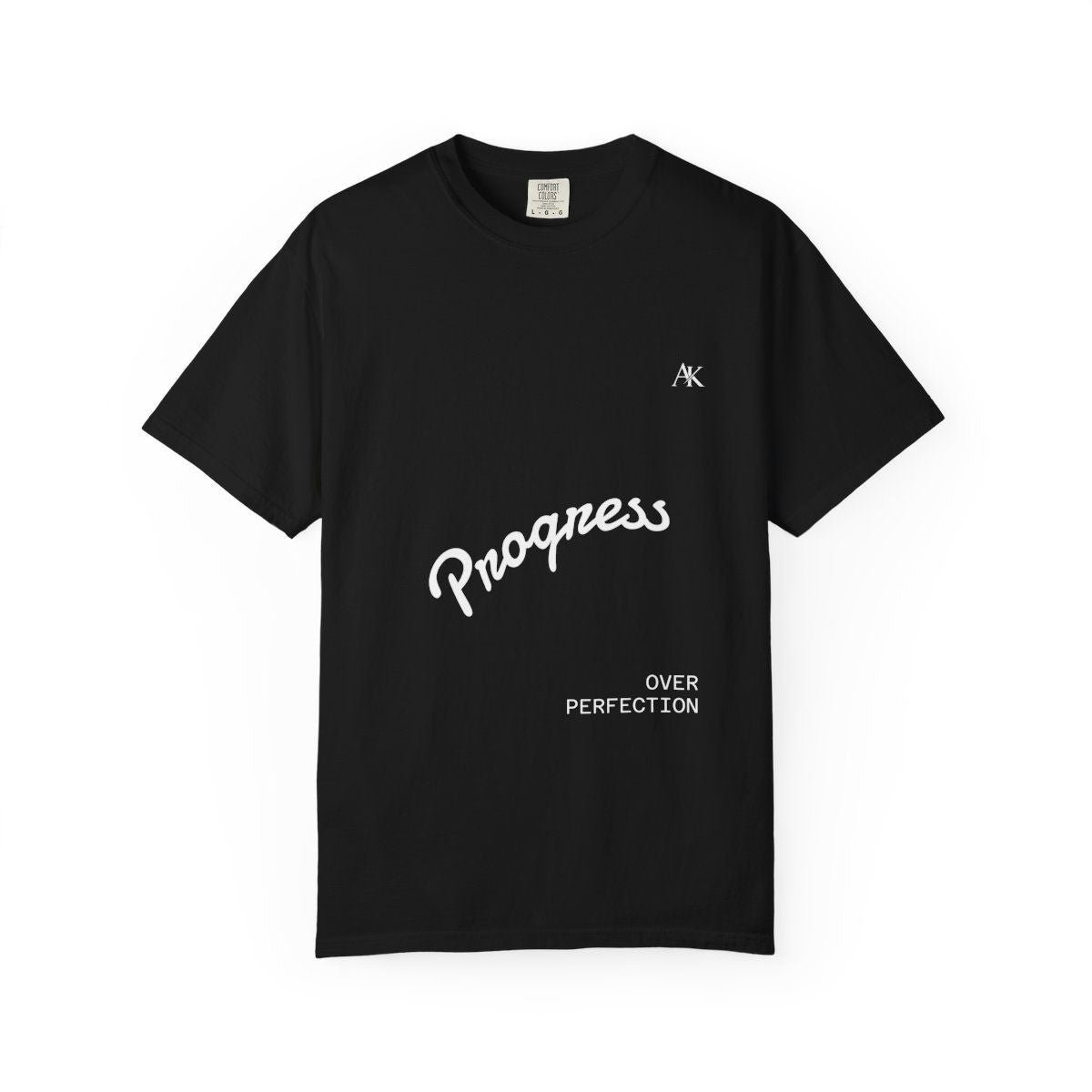 Progress Over Perfection T-Shirt Black